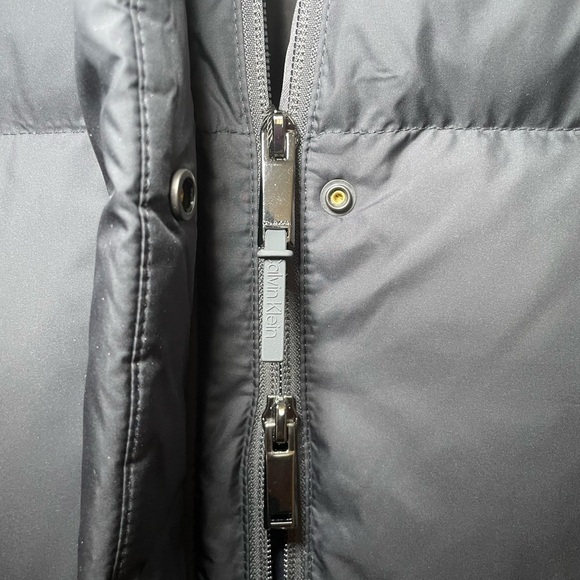 Calvin Klein Long Down Puffer Jacket sz XS - Picture 3 of 14